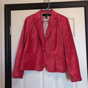 Apostrophe Cherry Red Women's Blazer